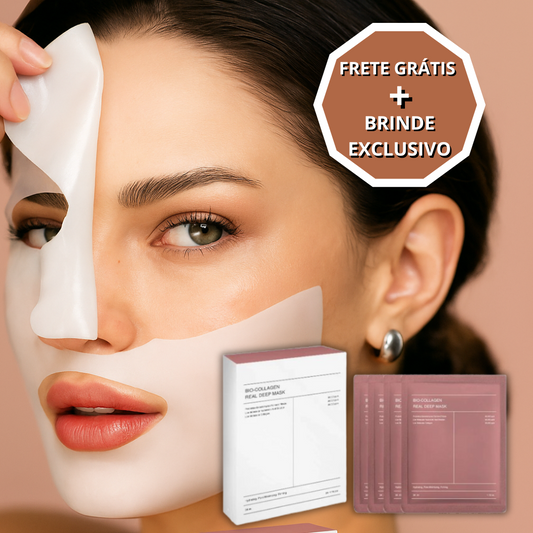 Máscara Bio-Collagen® Pele Renovada - COMPRE 1 LEVE 2 + BRINDE